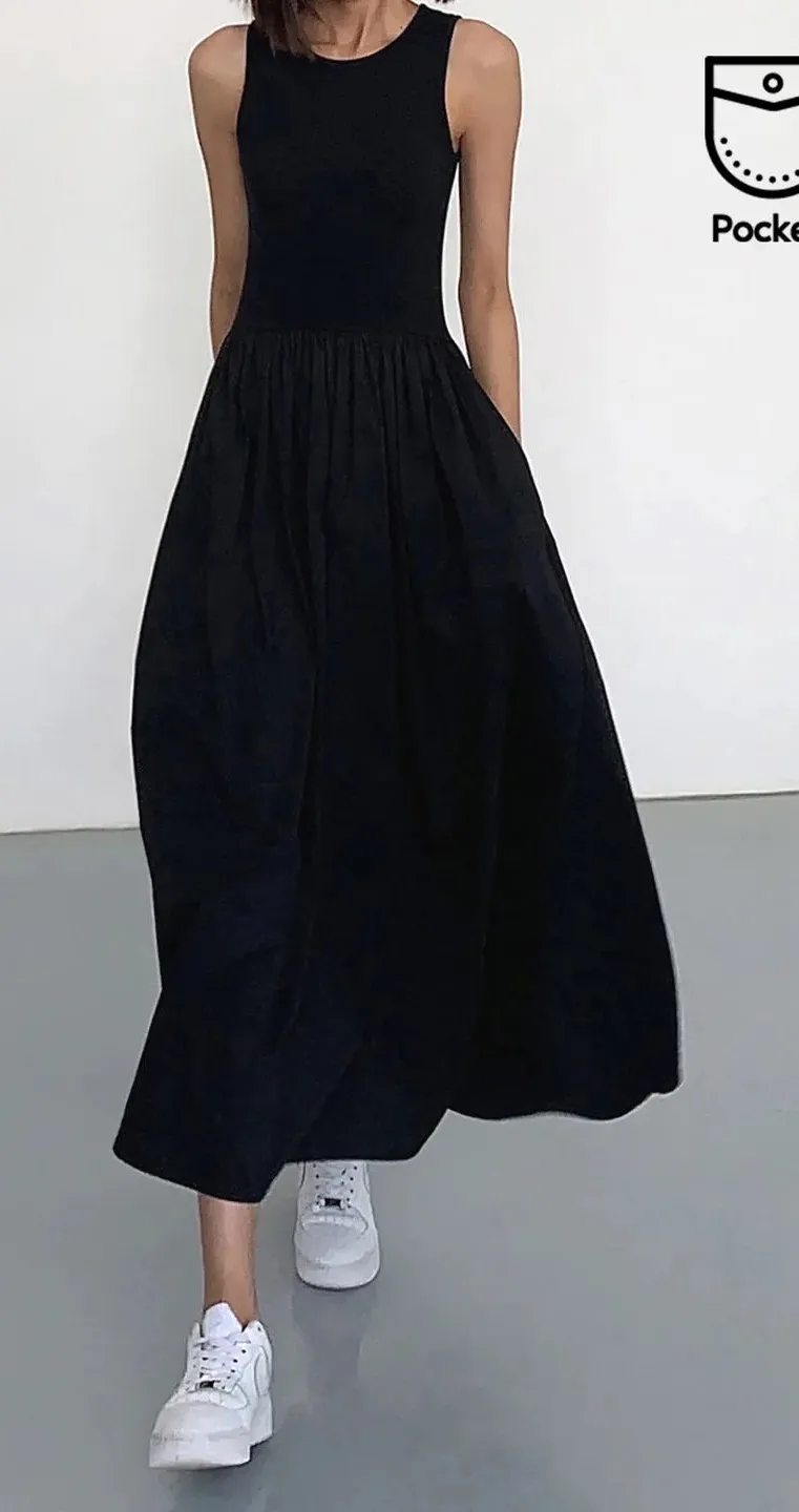 Leisure‎ Crew Neck Long Dress Size XS - Image 2