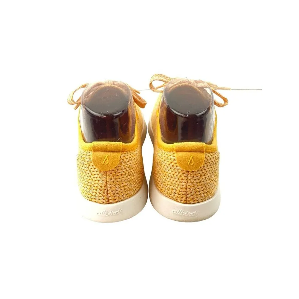 Allbirds Comfort Mesh Shoe Womens Sz 7 Yellow  Knit Wool Lace Up Running Sneaker - Image 2