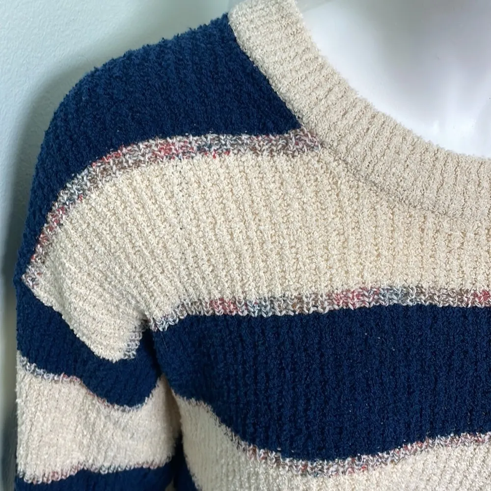 Madewell Striped Lakeville Pullover Sweater - Image 3
