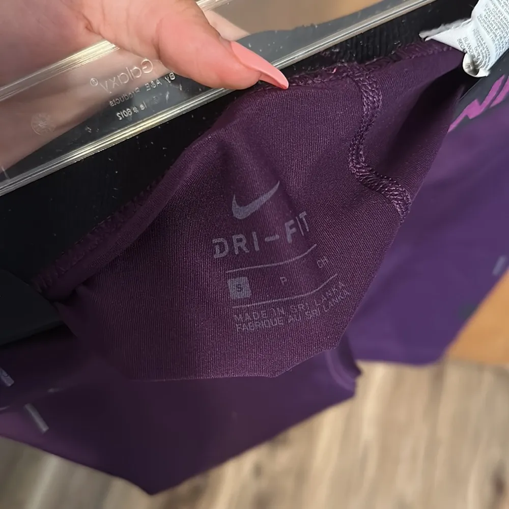 Nike Purple  Pro Spandex Shorts - Image 4