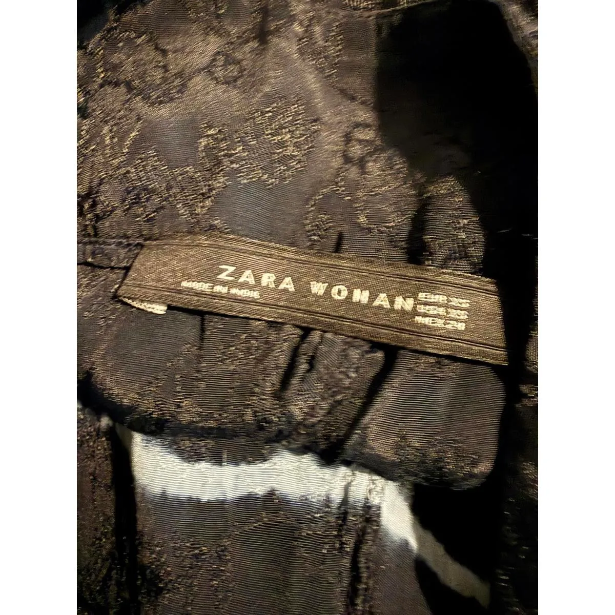 Zara Woman XS S Wide Leg Tie - Image 14