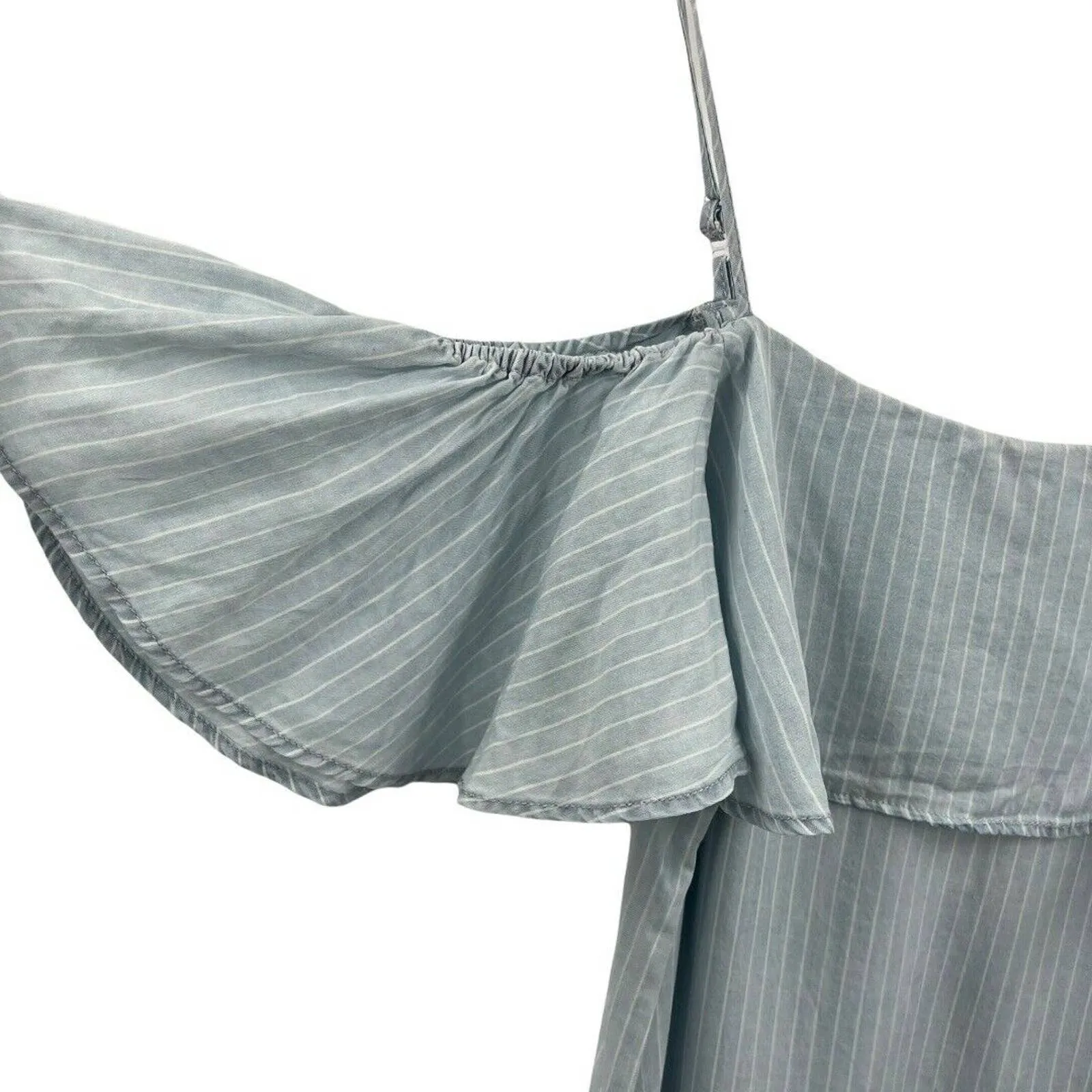 Romeo & Juliet Couture Striped Off Shoulder Mini Dress‎ Small New With Tags - Image 2