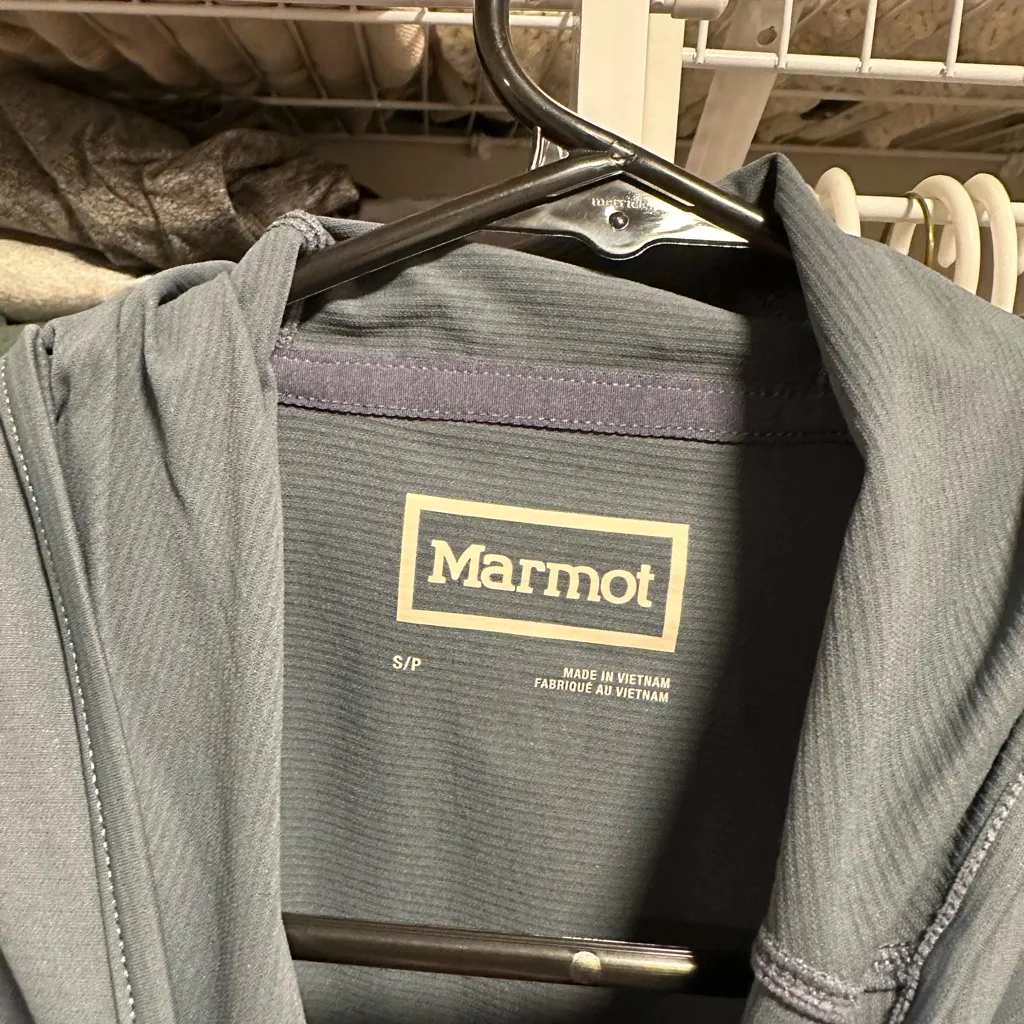 Marmot Slate Blue Long Sleeve Sun Shirt - Image 4