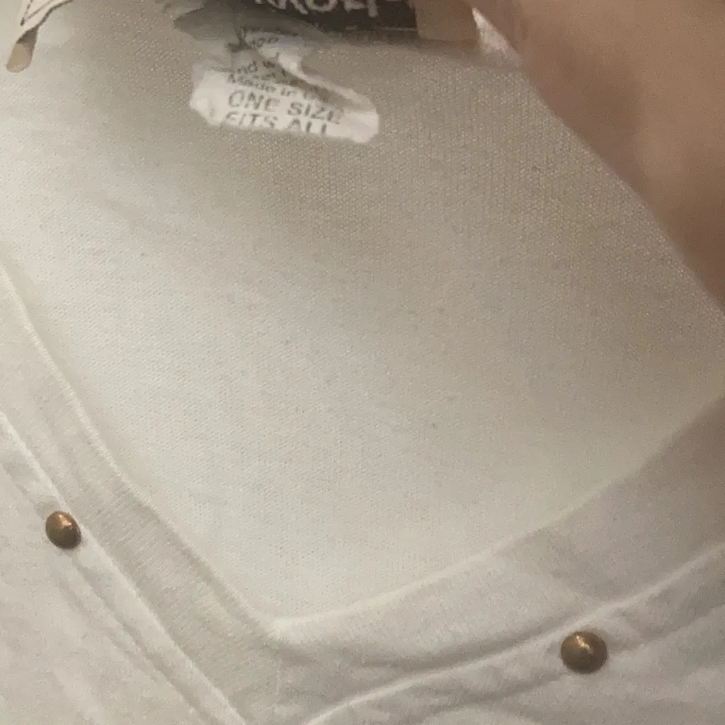 FINAL MARKDOWN Apparel world decorative tennis tee osfm White Size undefined - Image 5