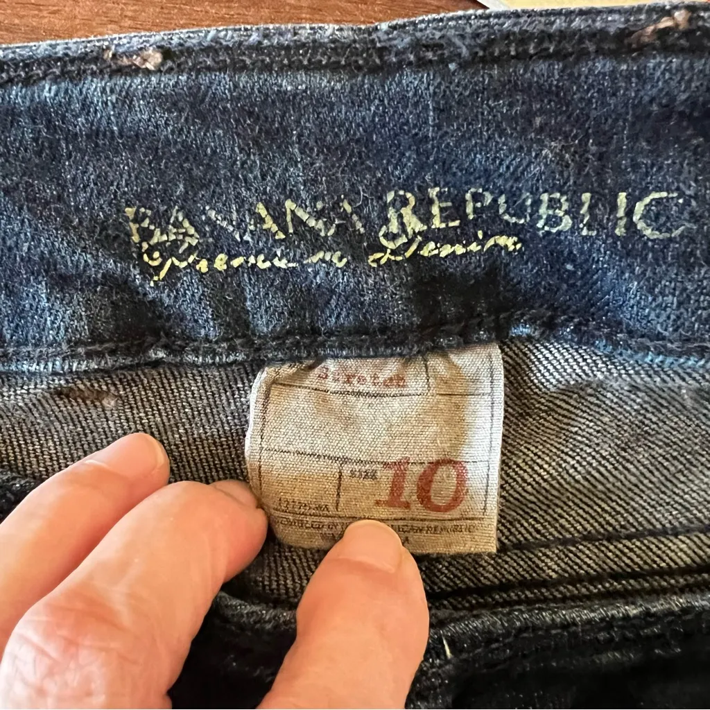 Banana Republic Jeans Womens Size 10 Denim Urban Boot Cut 32x30 Y2K Stretch - Image 5