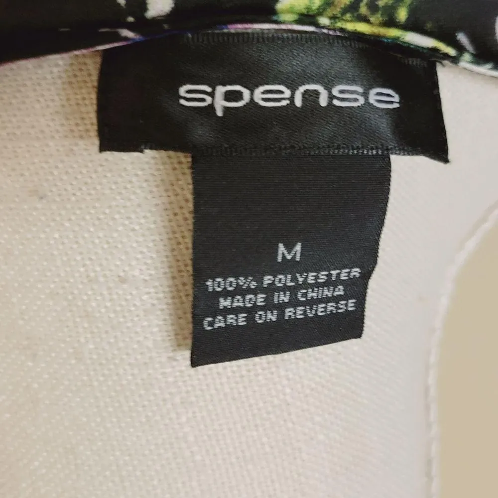 Spense printed ruffle blouse size medium - Image 6