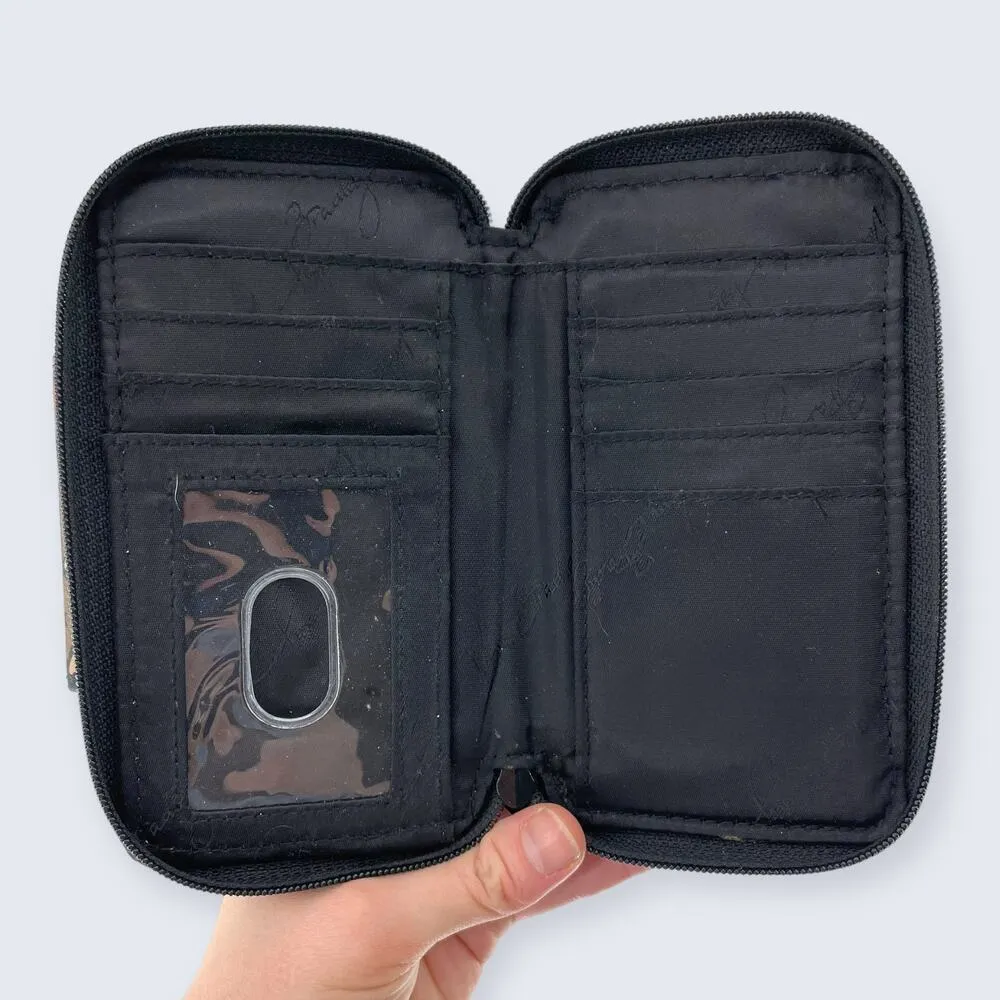 Vera Bradley Rosewood (Winter 2015) Floral Zip Around Phone Wristlet Wallet - Image 6