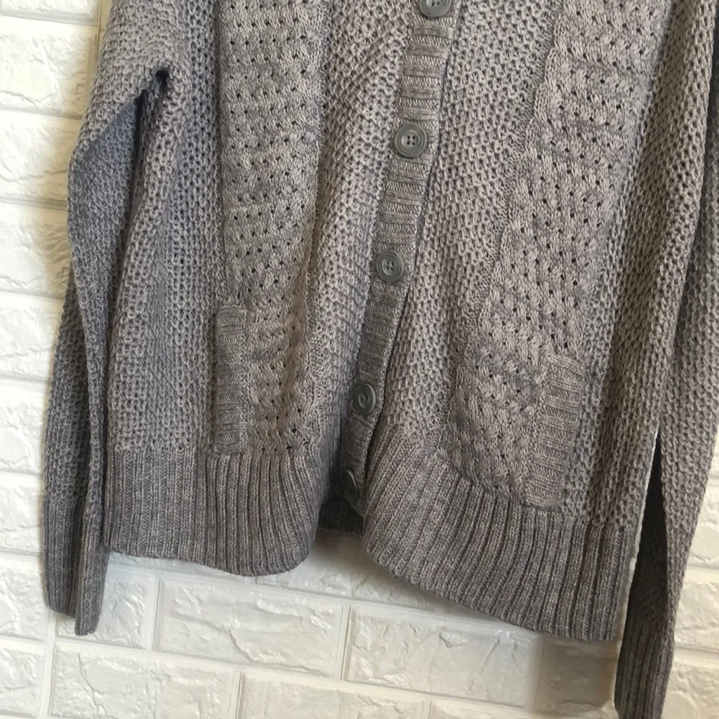 Sherpa-Lined Hooded button down Cardigan‎ women’s size xxl - Image 4