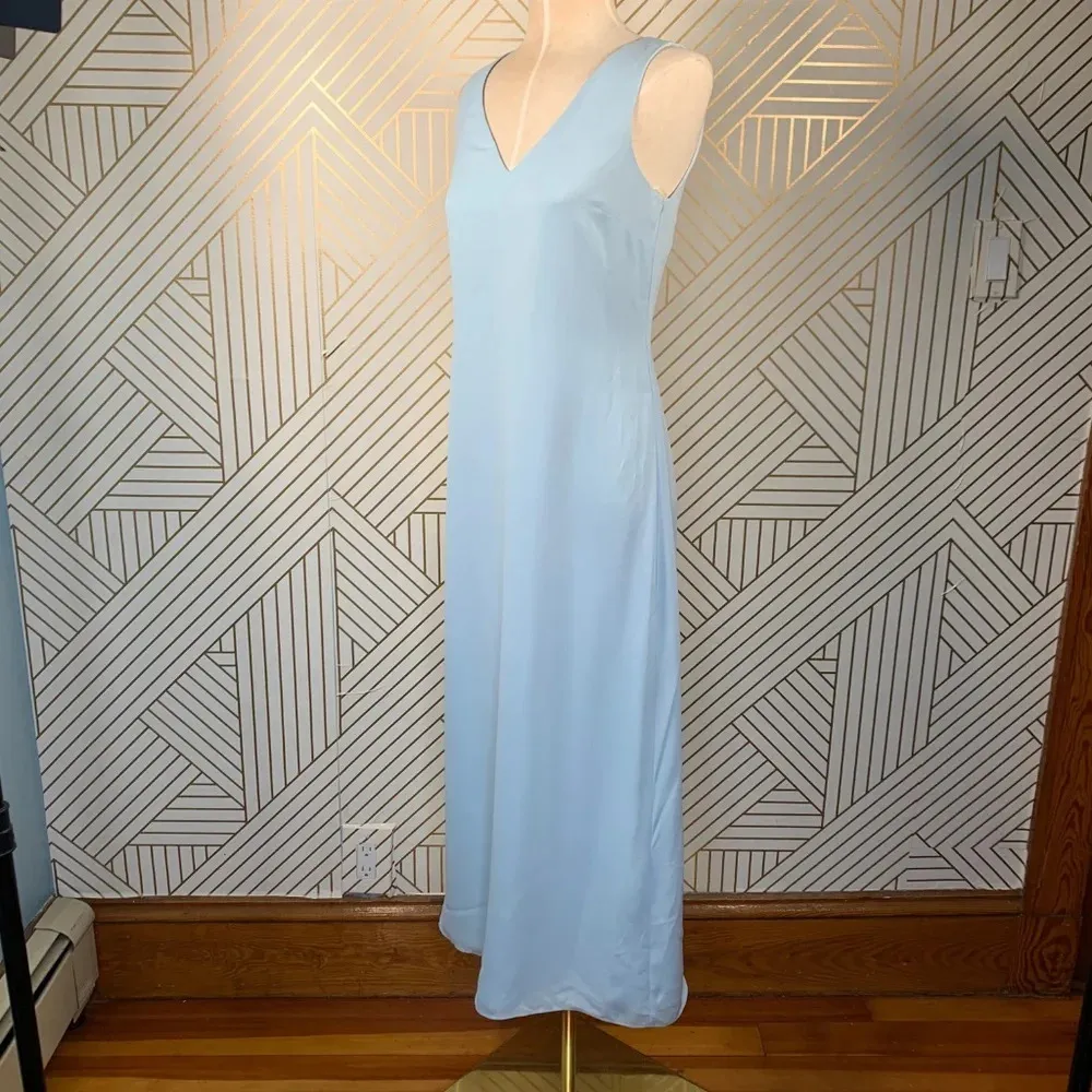 Fame and Partners Custom Blue‎ Bridesmaid Dress - Image 4