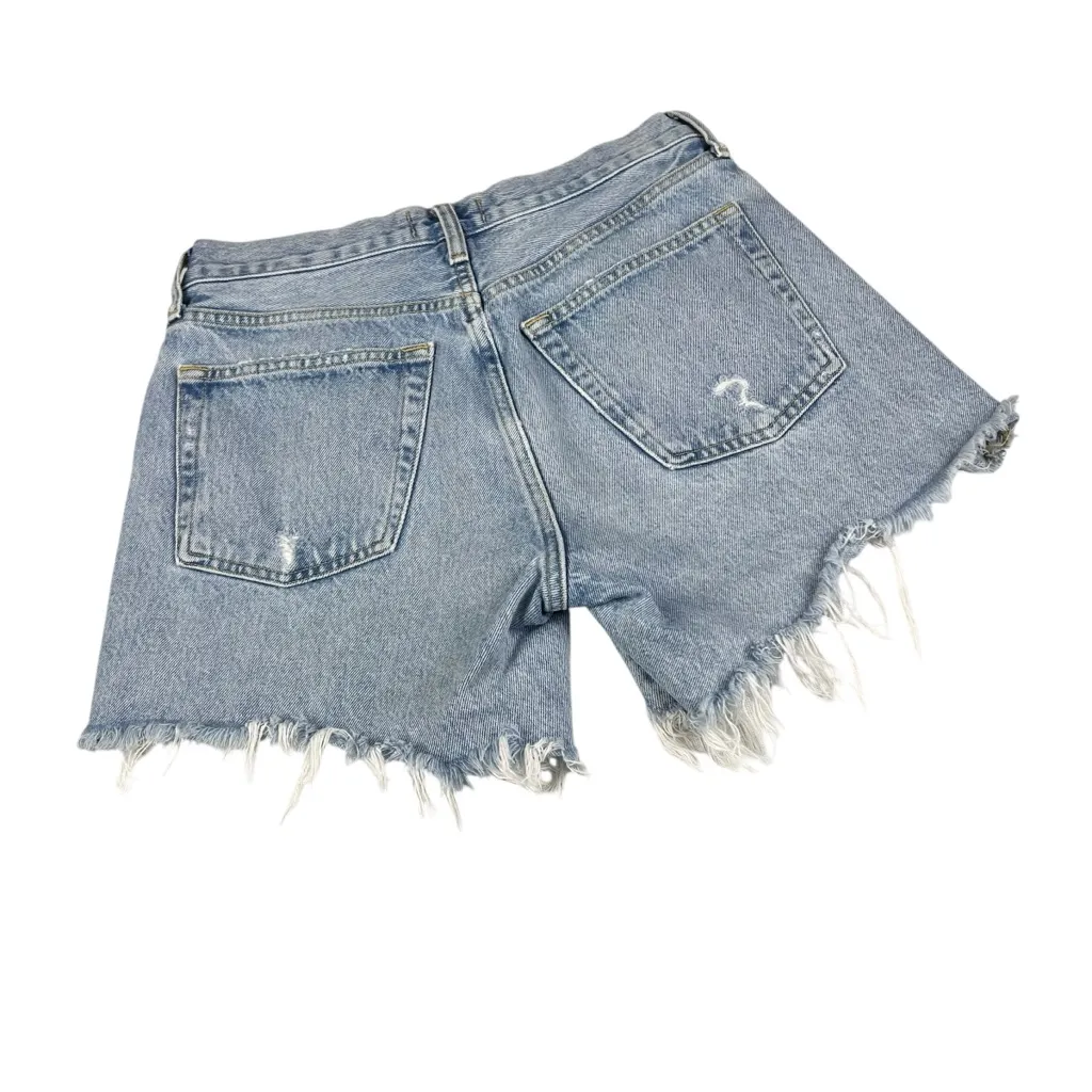 AGOLDE High Rise Parker Blue Denim Long Shorts
Size 26 - Image 8