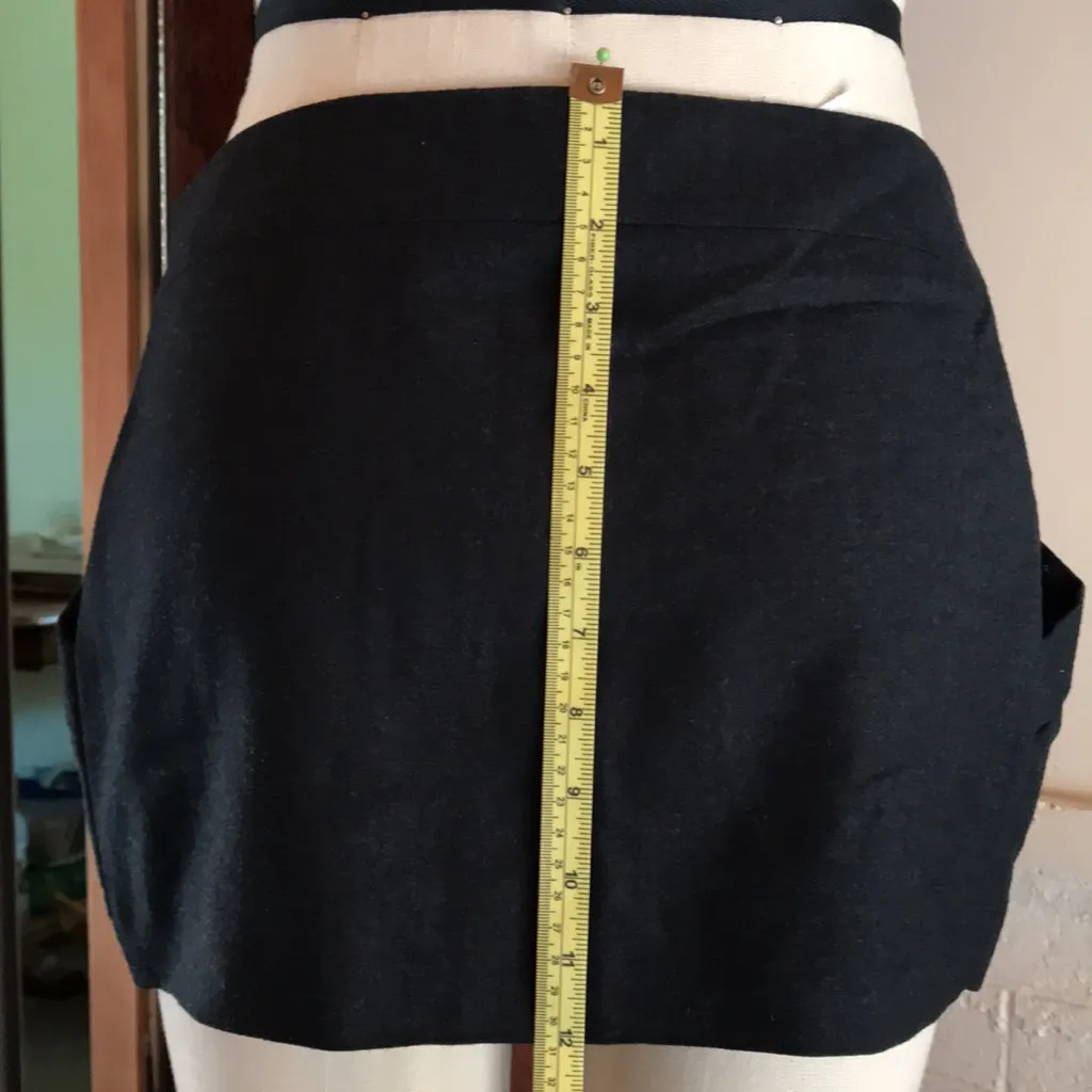 IRO Virgin Wool Mini Skirt Black Size 0 NWOT ❤︎ - Image 4