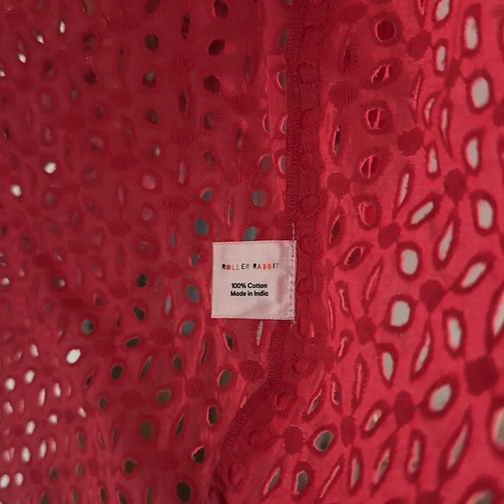 Roller Rabbit Eyelet Button Down - Image 3