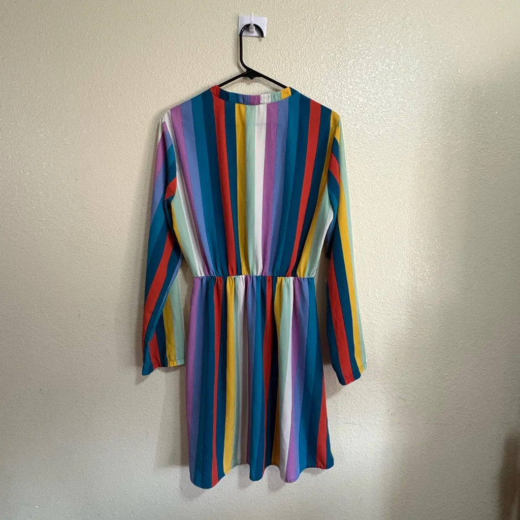 All in Favor Multicolor Striped Top - Image 2