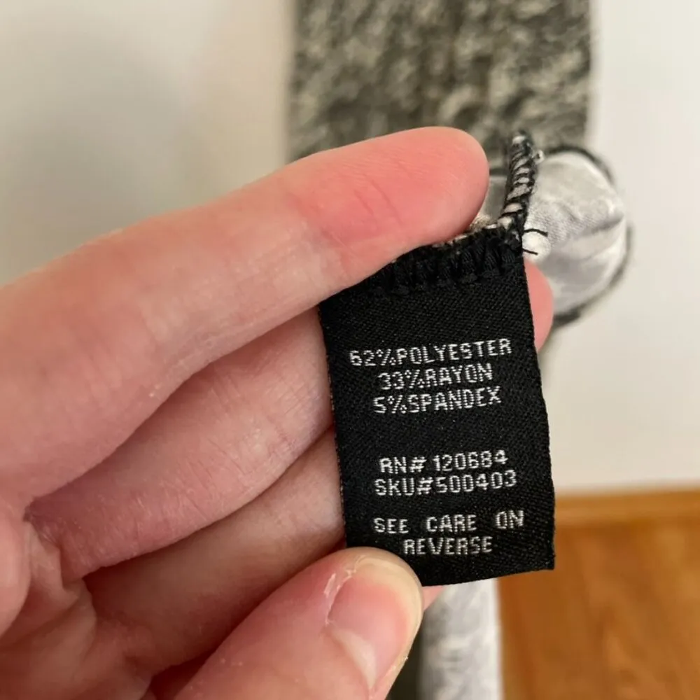 TORRID 1 Plus Size Feather Sleeveless Maxi Dress Cream Black Print Tie Back Boho - Image 10