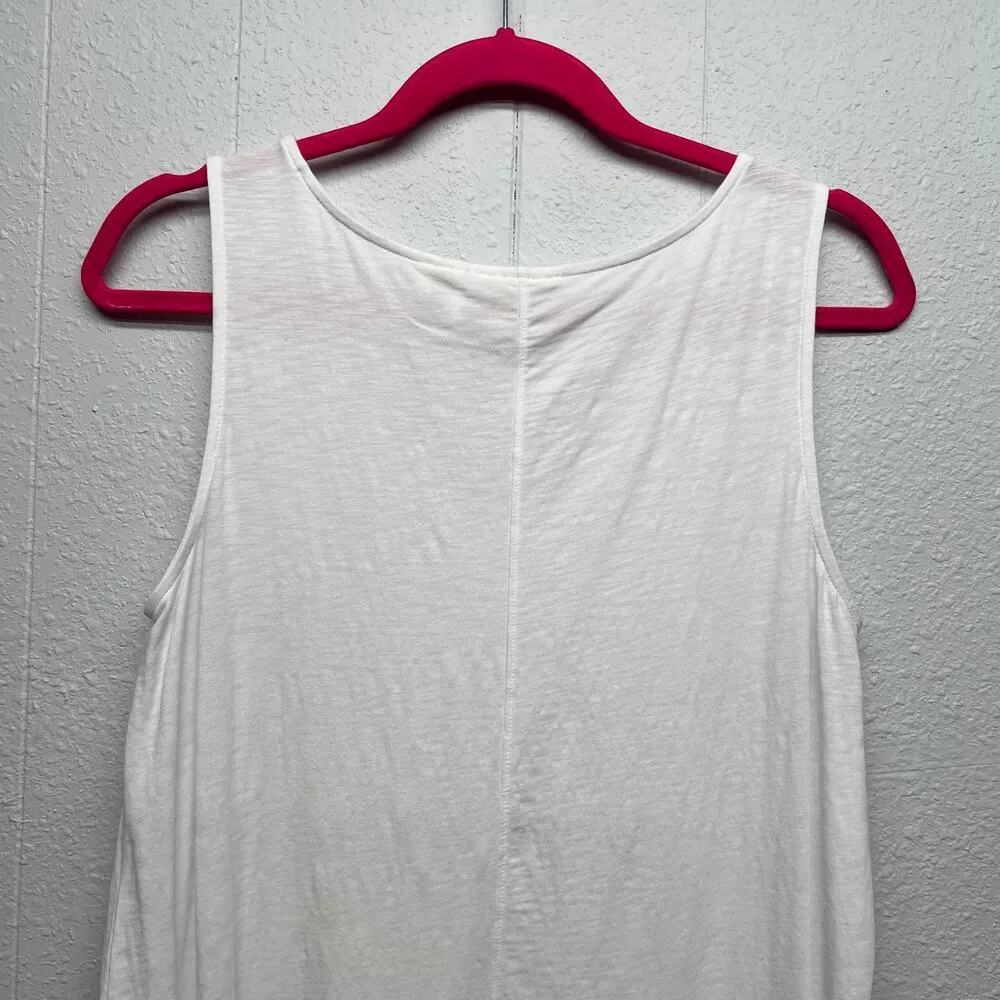 Nicole Miller Beach Normcore Chic Minimalist Womens Classic Tank Top Size Large - Image 7