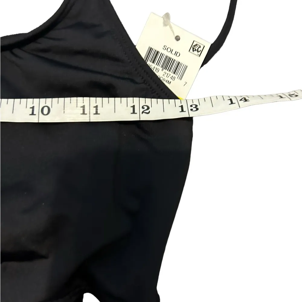 Bar III Black Macrame Cut Out Monokini One Piece Swimsuit Size medium - Image 10