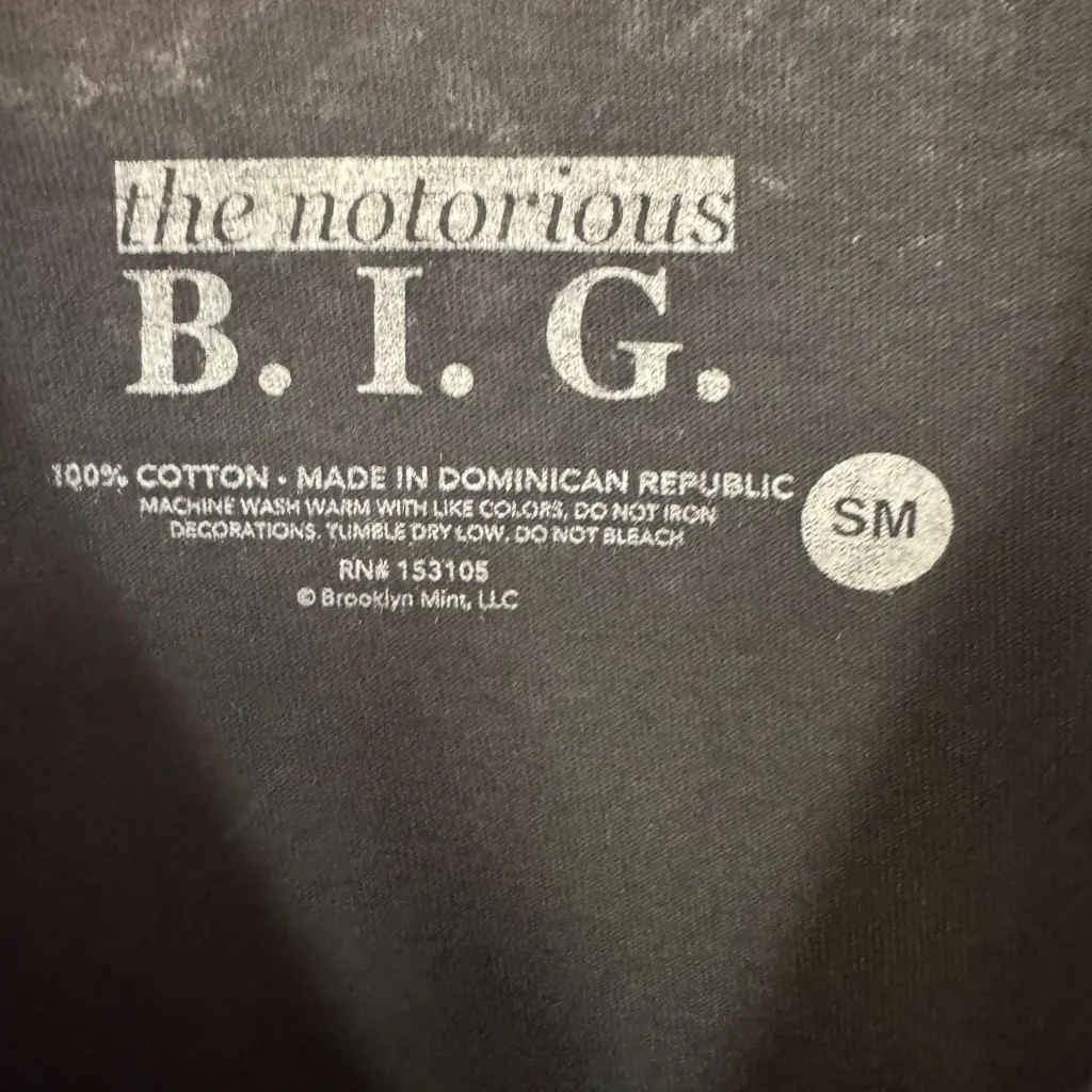 Biggie smalls king of New York shirt size small - Image 4