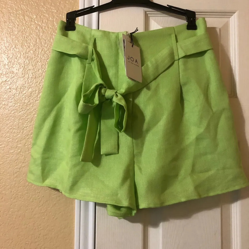 J.O.A Linen Paperbag shorts - Image 3