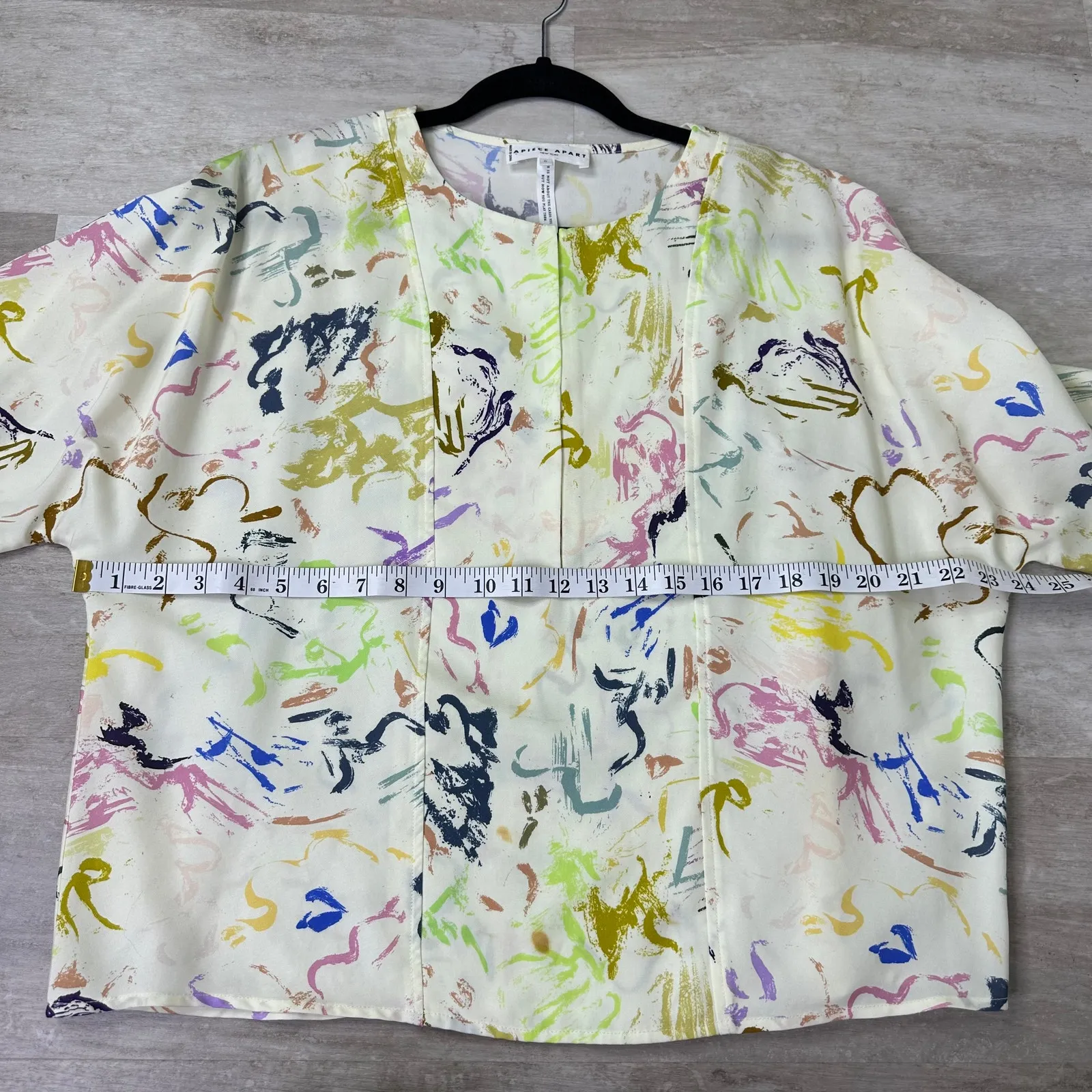 Apiece Apart Bequia Top in Brushstrokes Floral size 0 career - Image 6