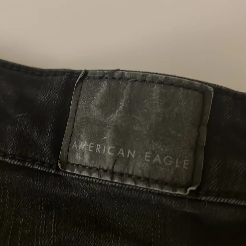 Black American Eagle Jean Shorts - Image 3