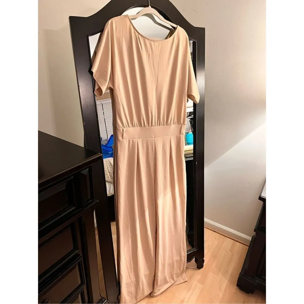 NEW Hemlock Career Formal Jumpsuit High Waist XL NO BELT - Image 4