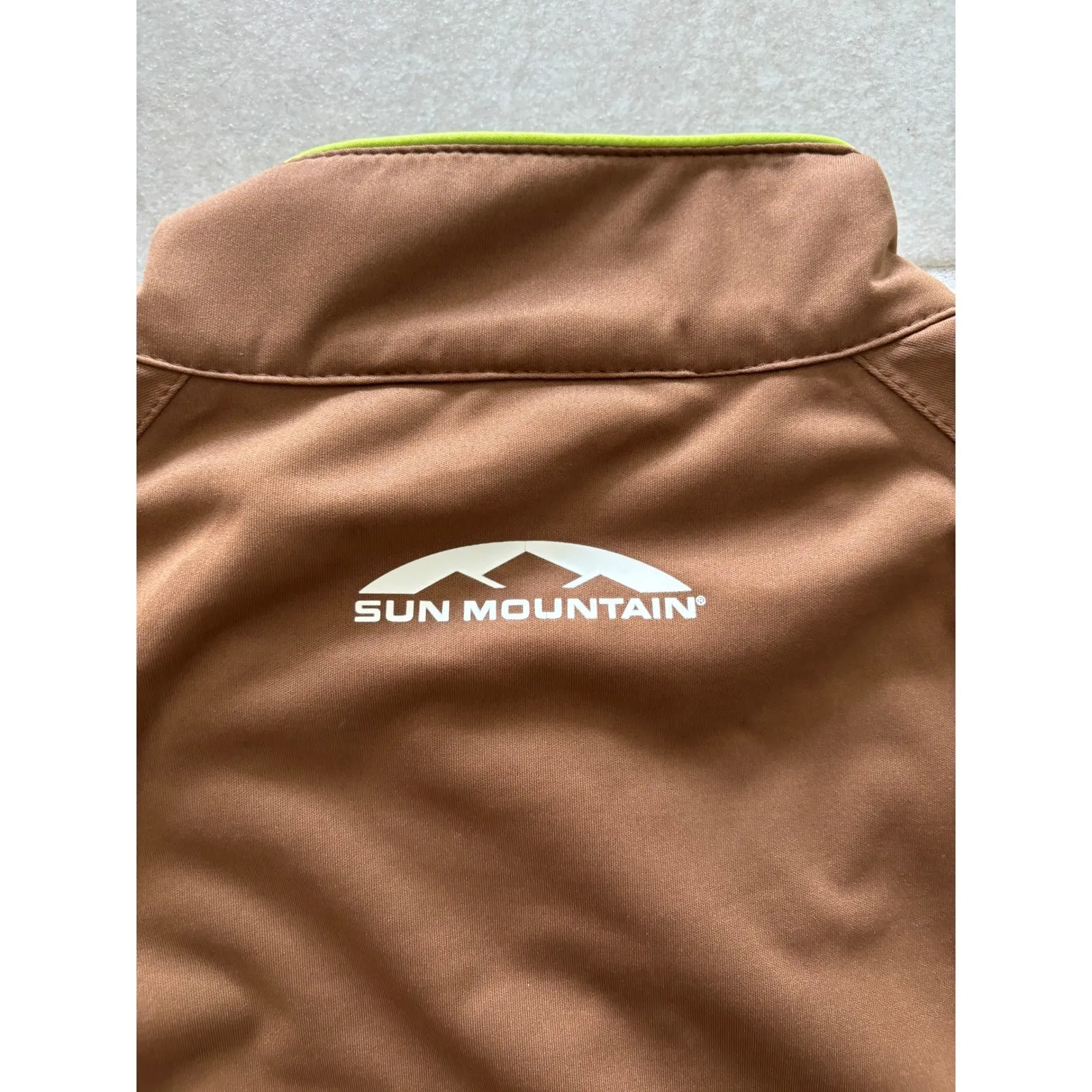 Sun Mountain Rain Jacket‎ Womens Size XL Brown Rainflex Golf Outdoor Waterproof - Image 8