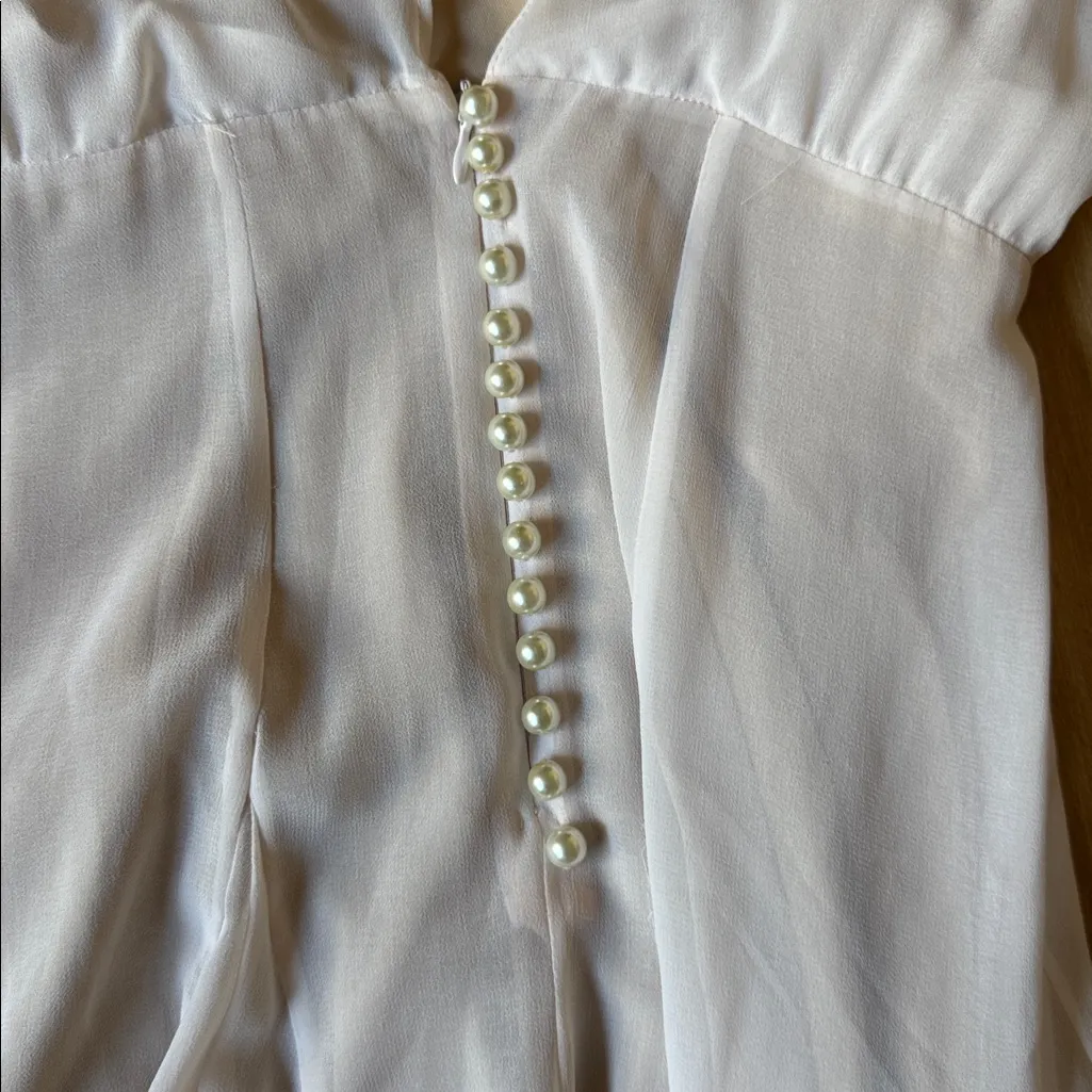 Endsource Ukulele Brand Marilyn Dress Sheer Flowy Romantic Size undefined - Image 6