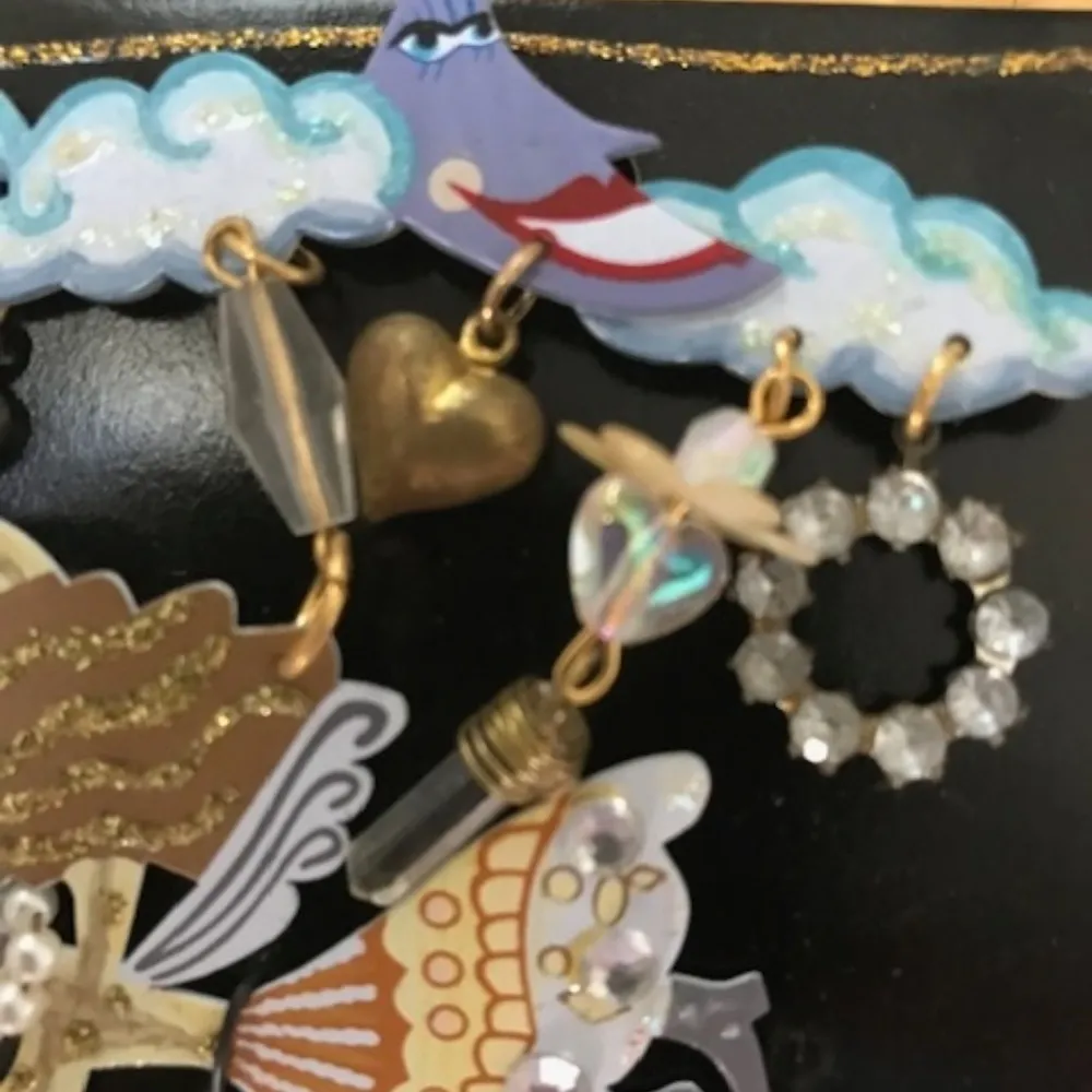 Karen Rossi Fanciful Flight Angel Pin Brooch New - Image 3