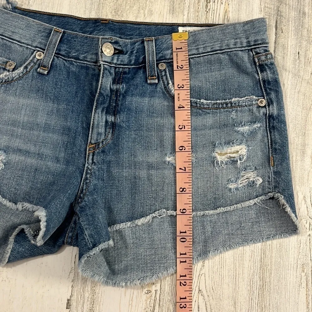 Rag & Bone super distressed shorts size 27 - Image 14