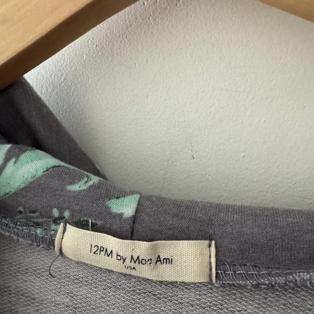 Gray Floral Hoodie - Image 5