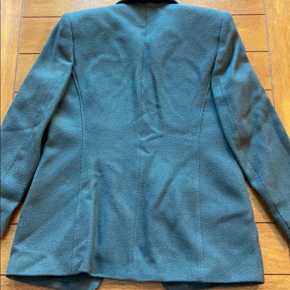 JONES NEW YORK Army Green Jacket Coat - Image 7