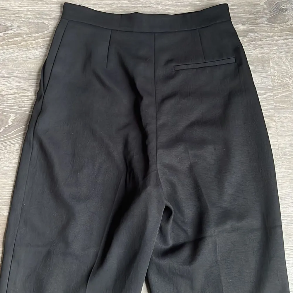 Aritzia Babaton pleated high waisted cropped pants - Image 10