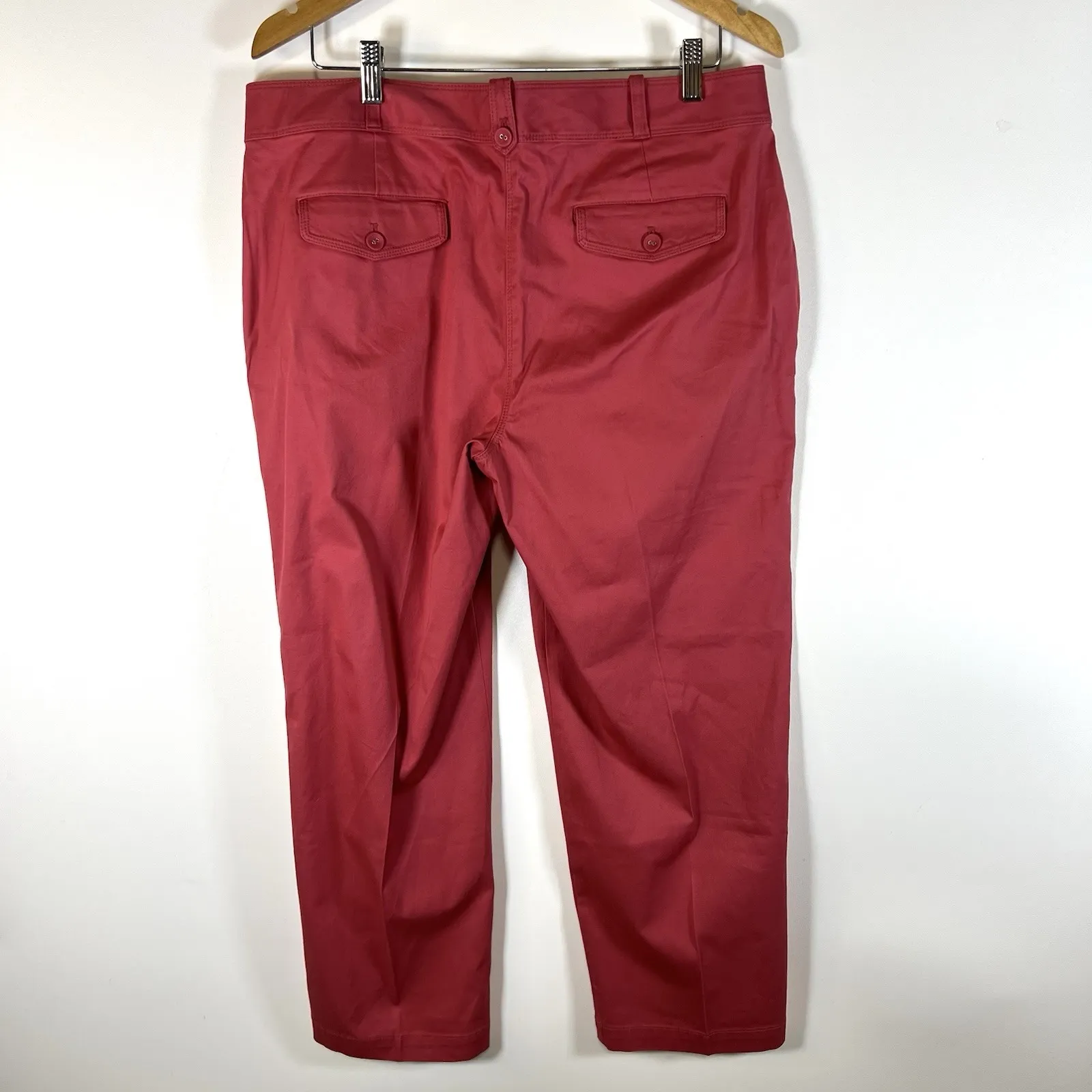 Talbots Signature Womens Pants Size 12 Pink Ankle  Casual  NWT Workwear Office - Image 6