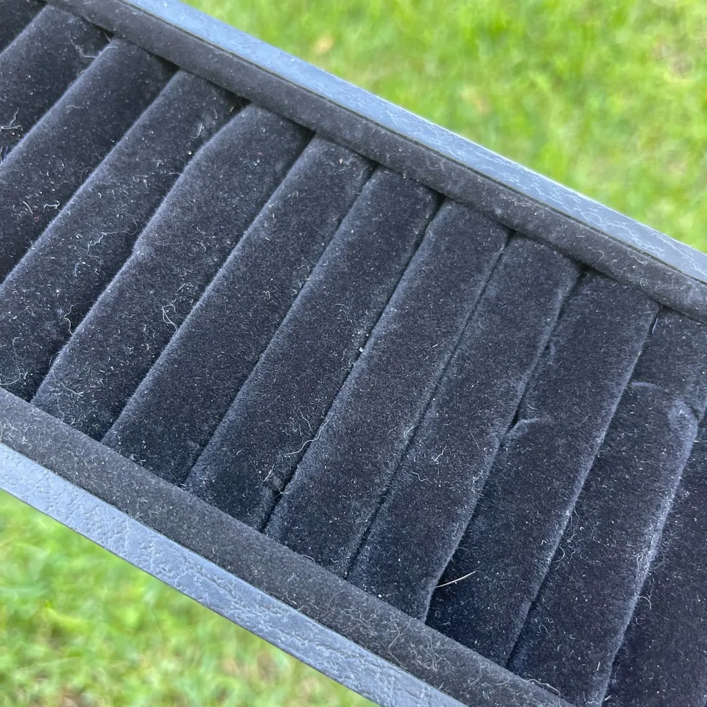 Black Velvet Jewelry Display Trays - Image 4