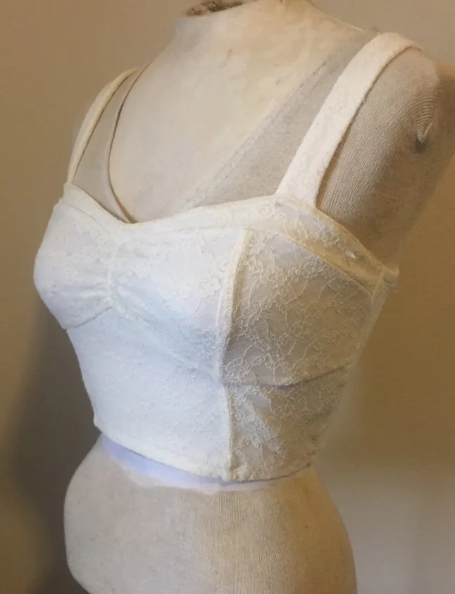 Mudd Lace Crop Top - Image 3