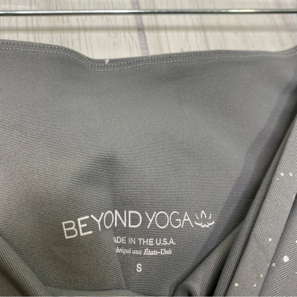 Beyond Yoga Alloy Ombre High Waisted Legging Grey Silver Dizzy Speckle Small - Image 10