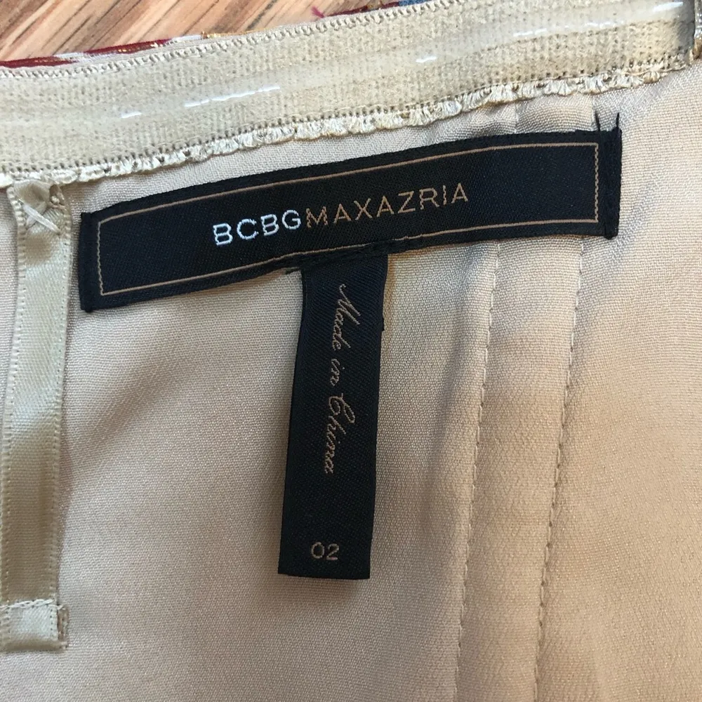 BCBGMaxAzria Inga One-Shoulder Silk Dress - Image 8