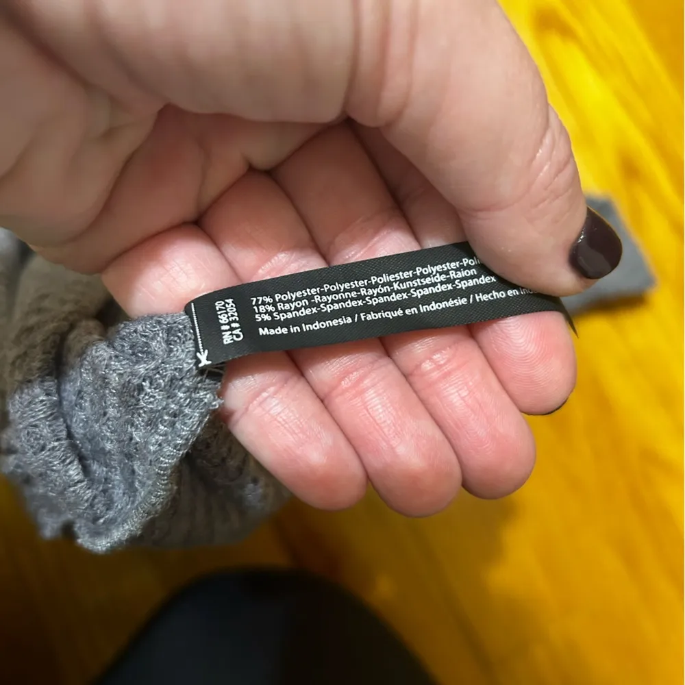 Urban Outfitters Out from Under Jojo Oversized Gray Button Up Thermal - Image 5