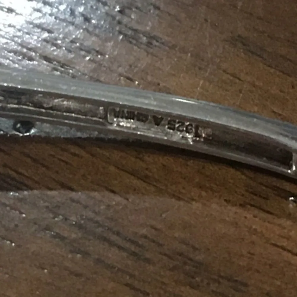 Amethyst Marcasite Sterling Silver Bracelet - Image 7