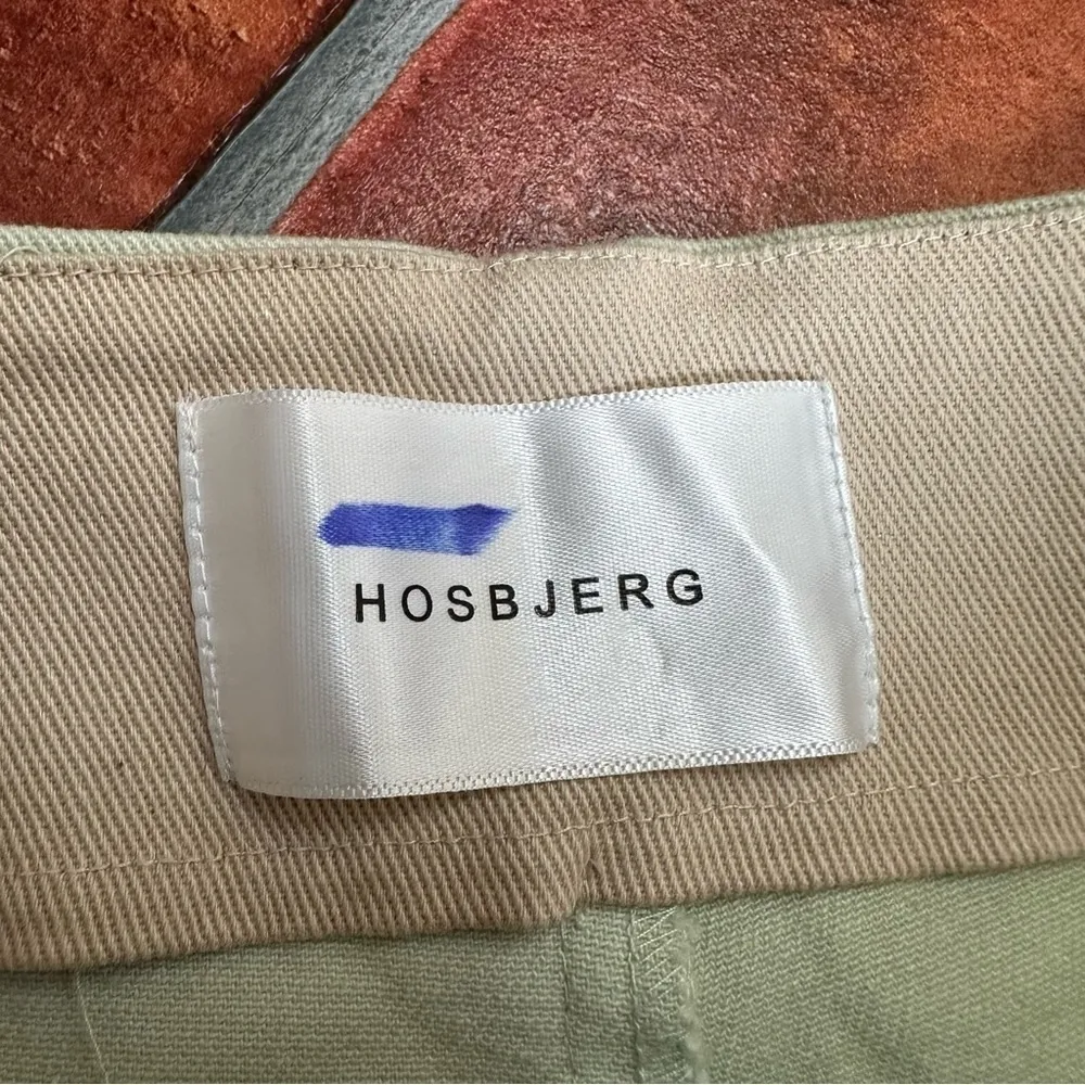 Hosbjerg Brielle Bicolor Flare Jeans Green Size 28 - Image 5