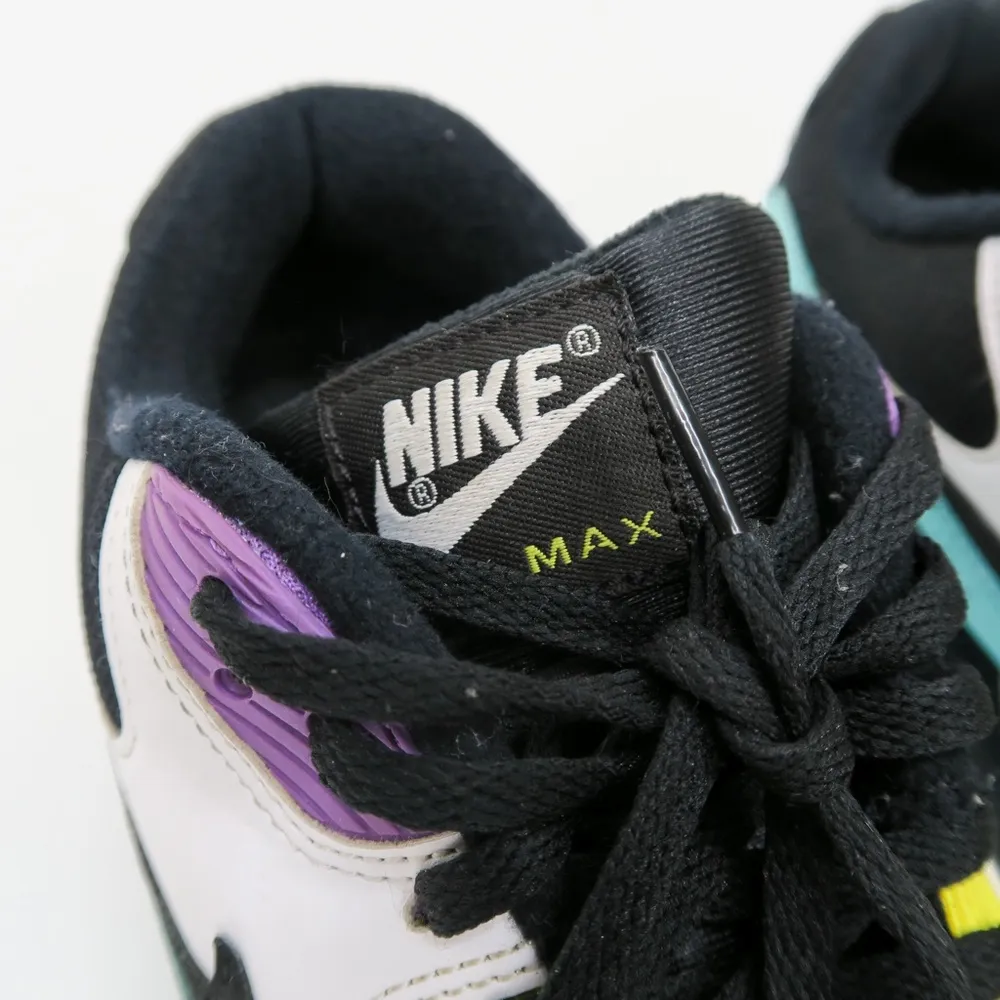 Nike Air Max 90 Black Bright Violet White - AJ1285-024 - Image 6