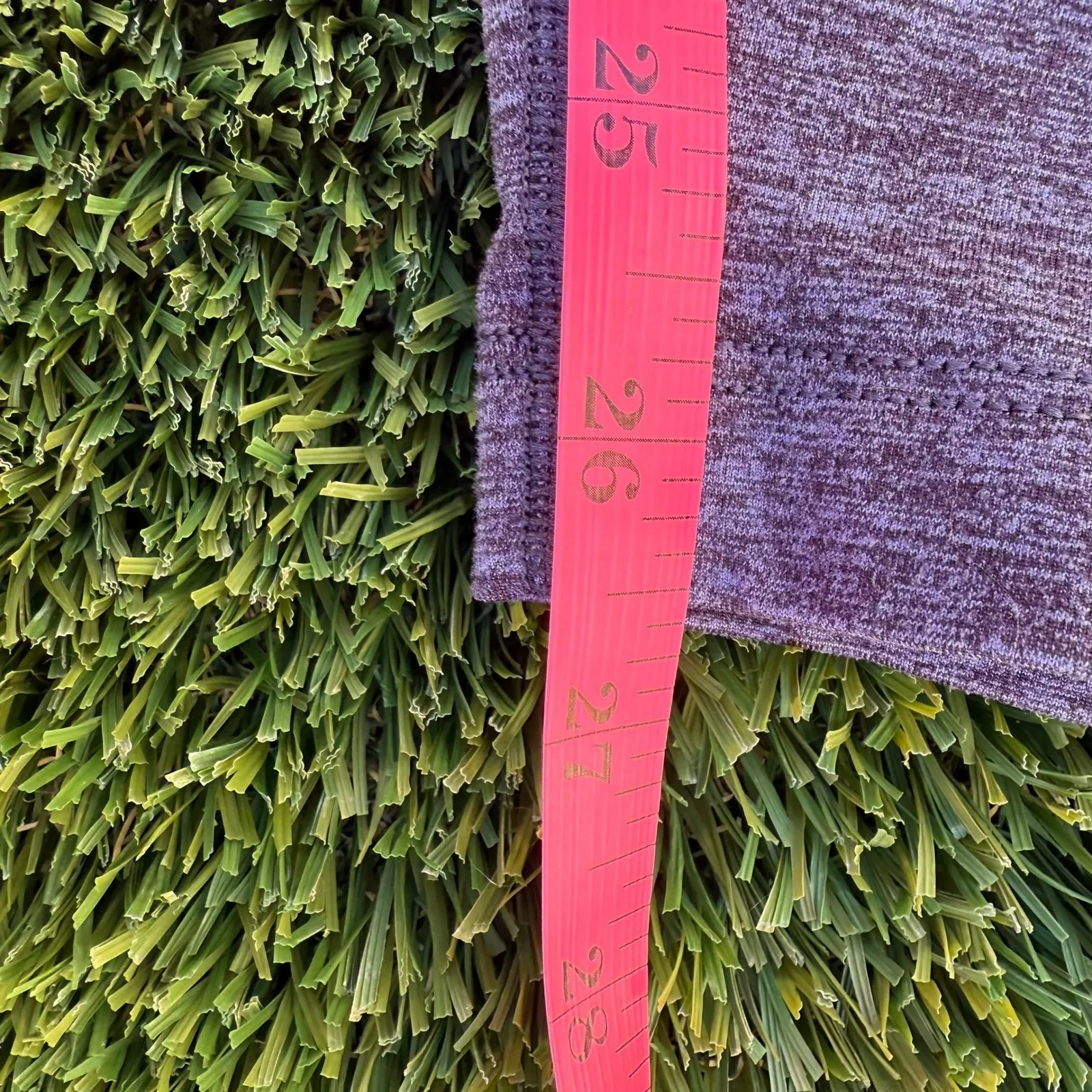 NOBULL Heather Purple Plush Leggings Womens Size Medium High Waist Activewear - Image 6