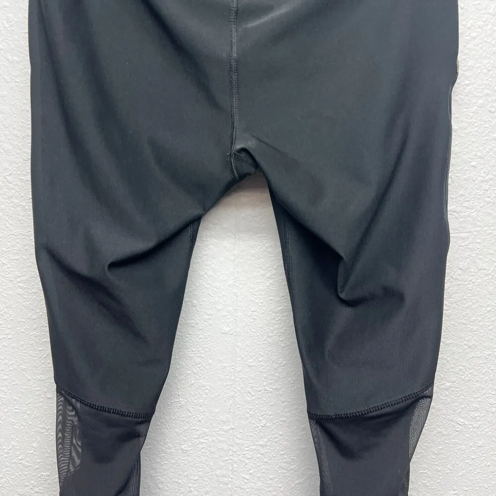 RBX Activewear Fitness Workout Gym Yoga Training Mesh Cropped Leggings Womens M Size M - Image 9