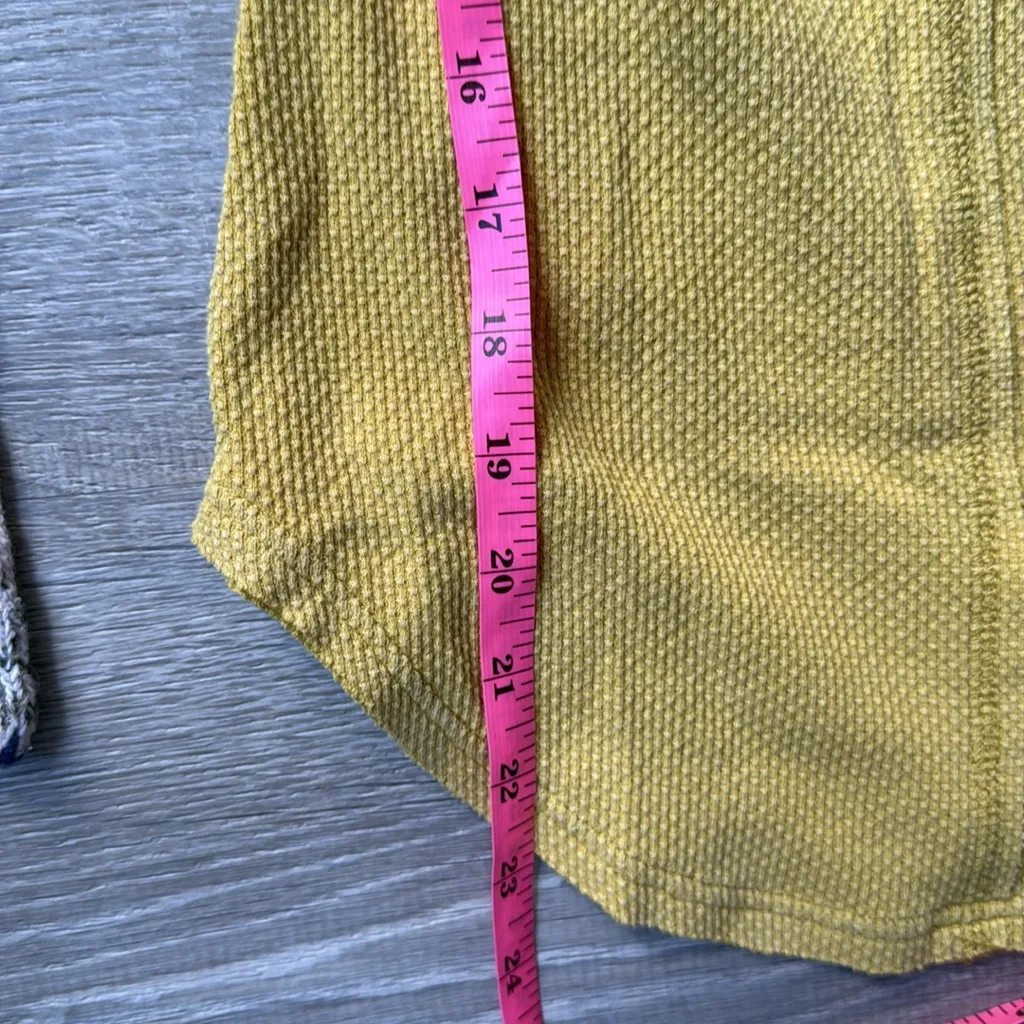 Free People Alpine Cuff Henley Thermal XS - Image 11