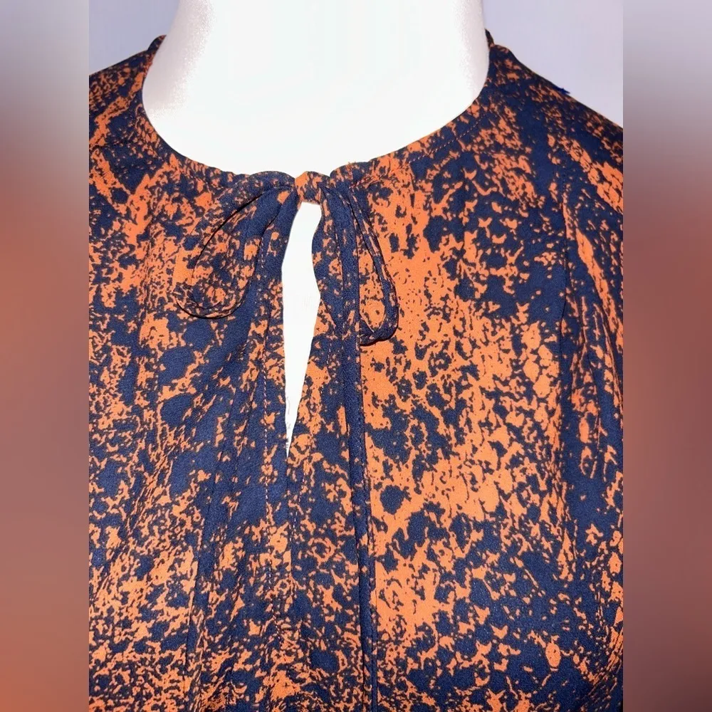 Cabi Border Wrap Snake skin Print Blouse - Size XS - Image 2