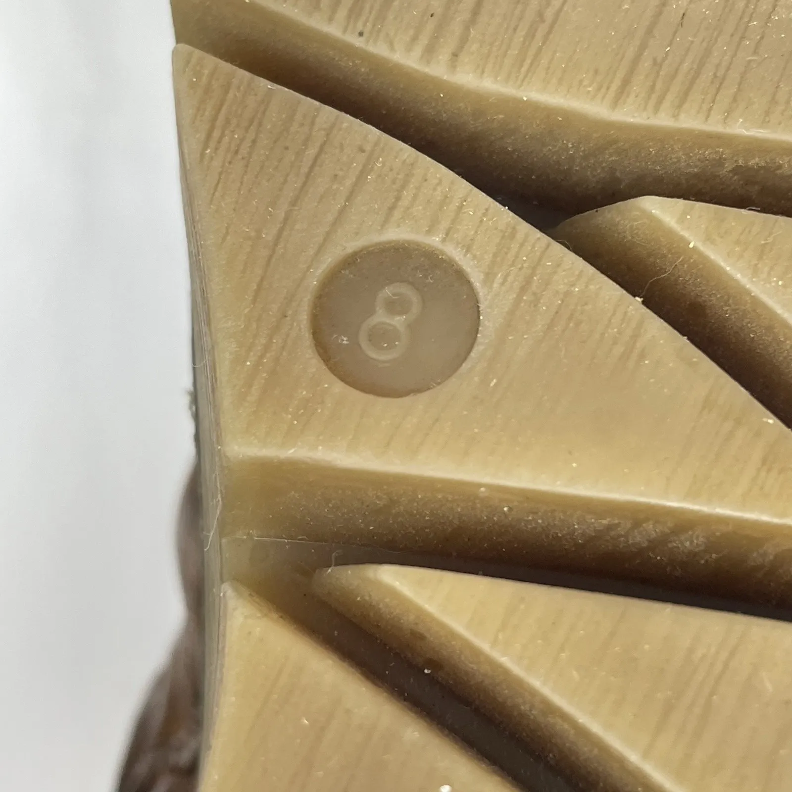 Diba True Womens 8 Booties Next Day Wedge Platform Brown Leather Soft Side Zip - Image 15