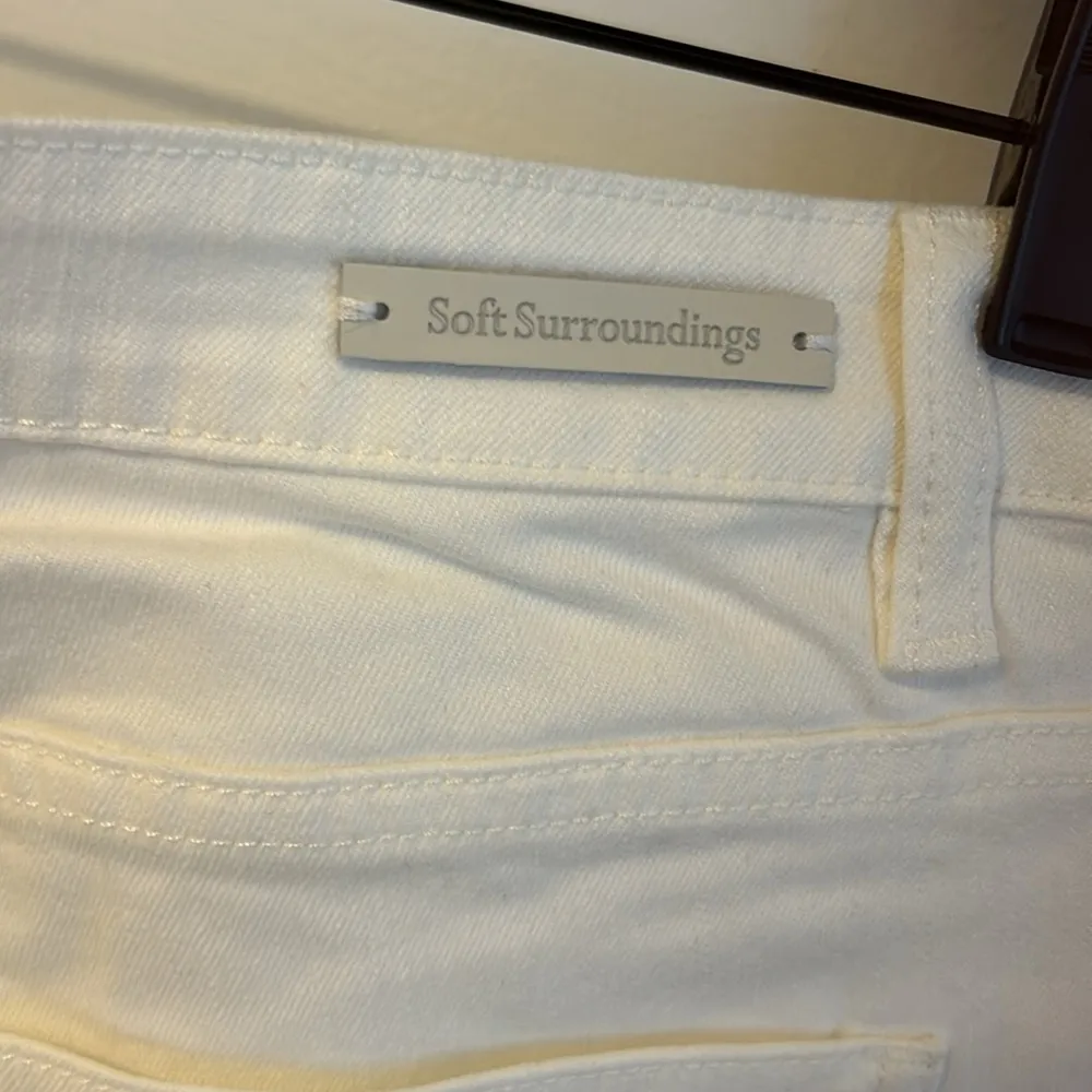 Soft Surroundings The Ultimate Wide Leg Crop Jeans Embroidered - Image 9