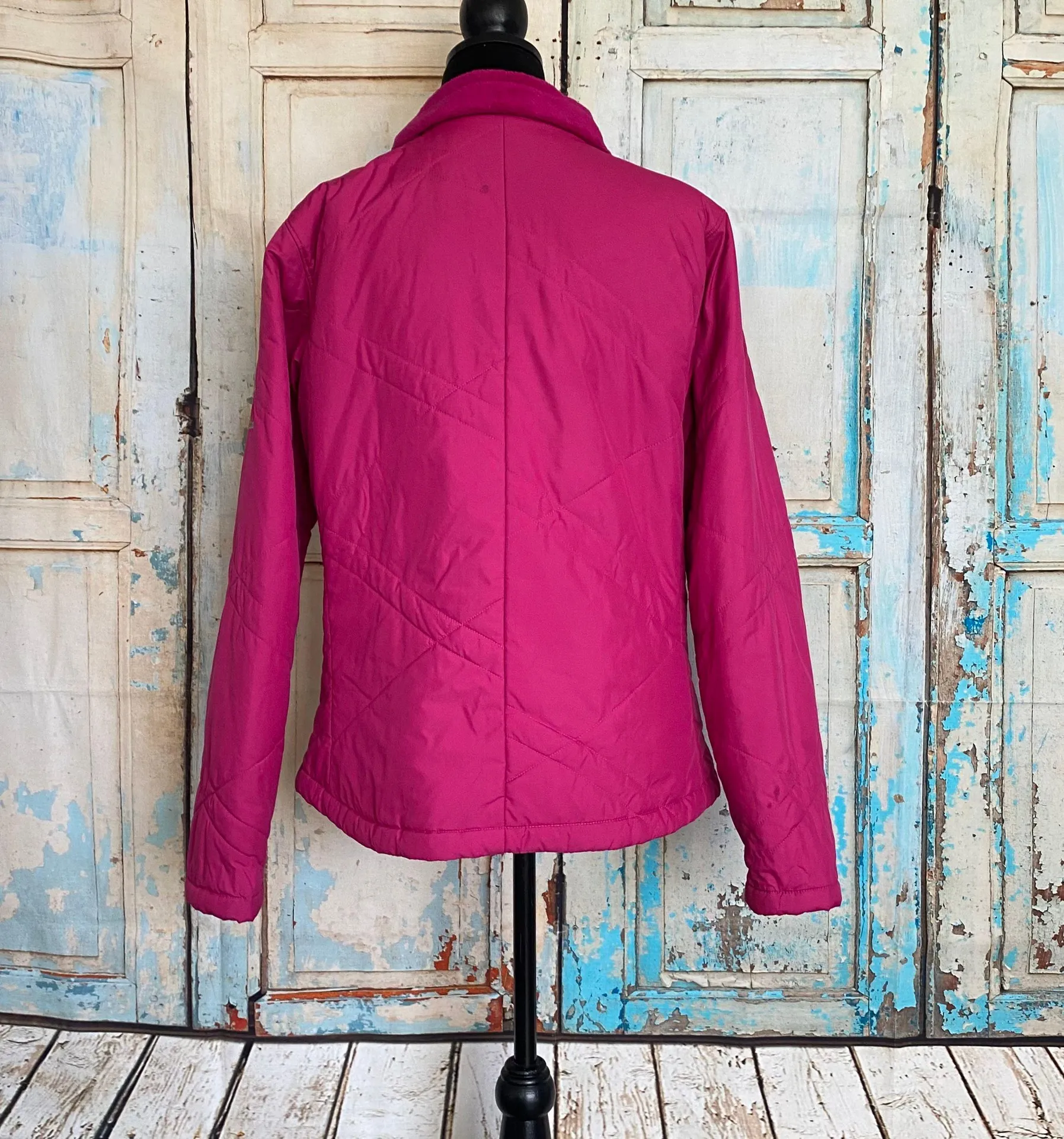Columbia Women’s Pink Light Jacket Sz Large - Image 2
