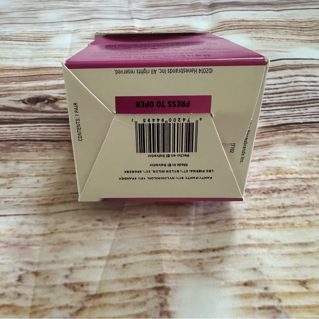 L'eggs Silken Mist Nude 94495 Control Top Ultra Sheer Tights Size Medium B Tan - Image 6