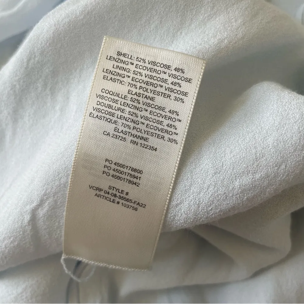 ARITZIA Wilfred Novella Dress Baby Blue Size 4 - Image 11